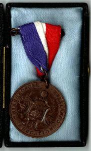 Good attendance medal for Albert Cowley [E/PM4/3/2]